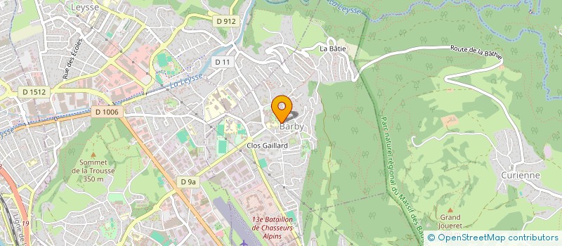 localisation de l'entreprise MADAME SEVERINE DUFAUT à BARBY