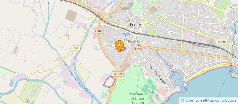 localisation de l'entreprise MADAME SEVERINE DUFOUR à FREJUS