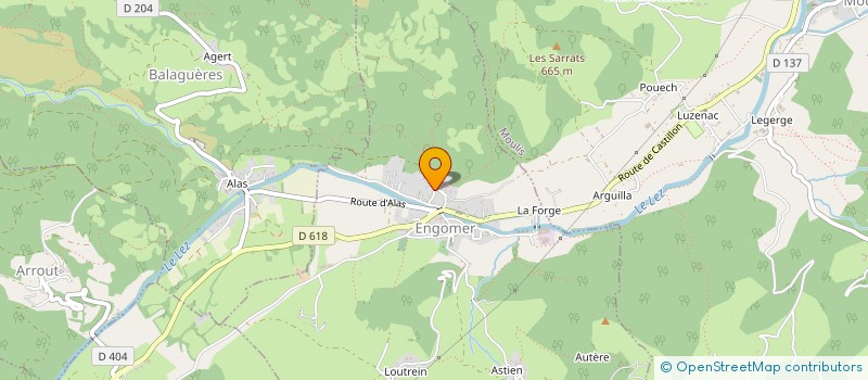 localisation de l'entreprise MADAME SEVERINE DUMAS à ARGEIN