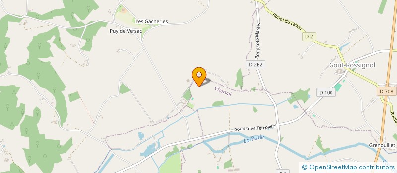 localisation de l'entreprise MADAME SEVERINE DUPIN DE SAINT CYR  CHAMPAGNE-ET-FONTAINE