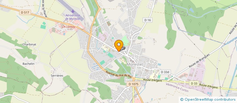 localisation de l'entreprise MADAME SEVERINE DUPLESSY  MORESTEL