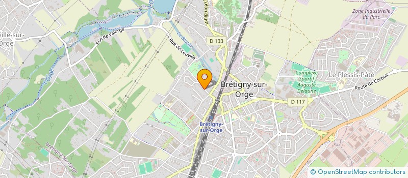 localisation de l'entreprise MADAME SEVERINE DUPUIS à BRETIGNY-SUR-ORGE