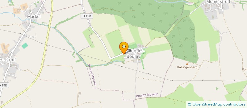 localisation de l'entreprise MADAME SEVERINE EBER  COURCELLES-CHAUSSY