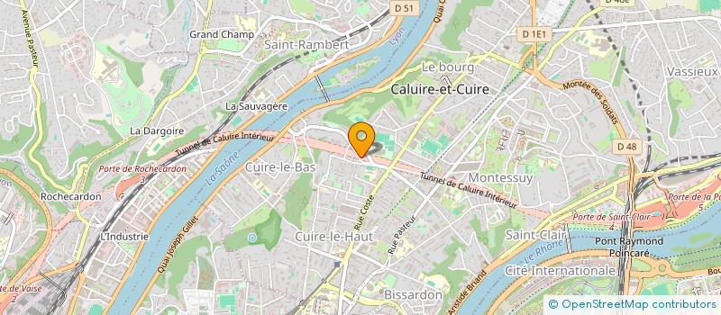 localisation de l'entreprise MADAME SEVERINE EGAL  CALUIRE-ET-CUIRE