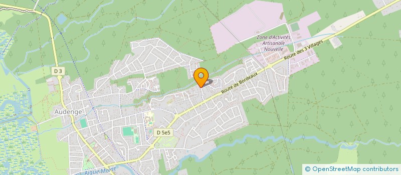 localisation de l'entreprise MADAME SEVERINE ELIE  AUDENGE