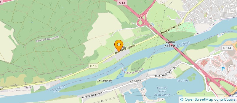 localisation de l'entreprise MADAME SEVERINE ELINEAU  OISSEL