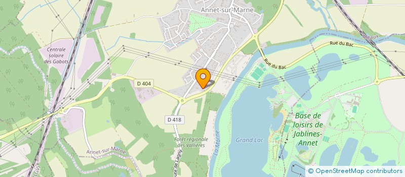 localisation de l'entreprise MADAME SEVERINE EMERY  ANNET-SUR-MARNE