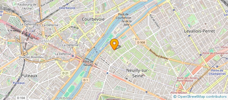 localisation de l'entreprise MADAME SEVERINE EXPERTON à NEUILLY-SUR-SEINE