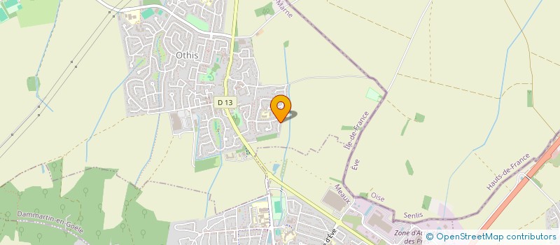 localisation de l'entreprise MADAME SEVERINE FAISY  OTHIS