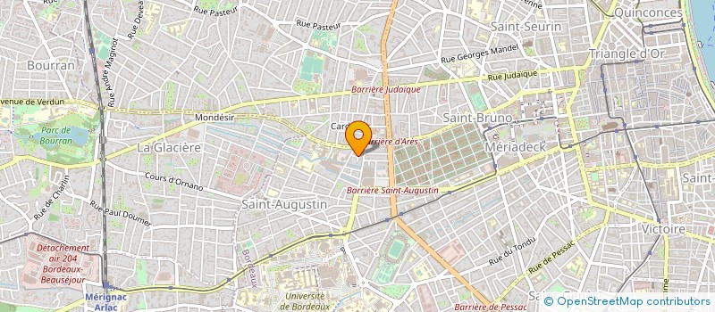 localisation de l'entreprise MADAME SEVERINE FARAMOND à BORDEAUX