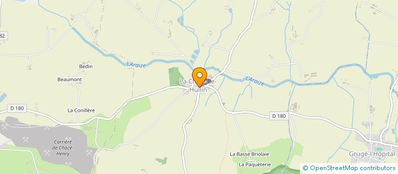 localisation de l'entreprise MADAME SEVERINE FAUBERT  OMBREE D'ANJOU