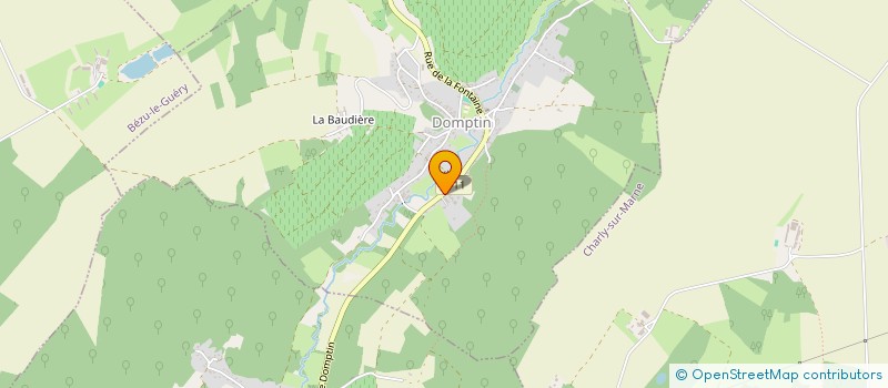 localisation de l'entreprise MADAME SEVERINE FAUVET  DOMPTIN