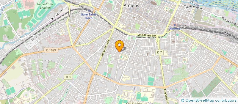 localisation de l'entreprise MADAME SEVERINE FAVROULT à AMIENS