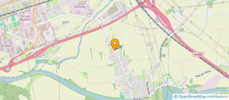 localisation de l'entreprise MADAME SEVERINE FETTIG  THIL