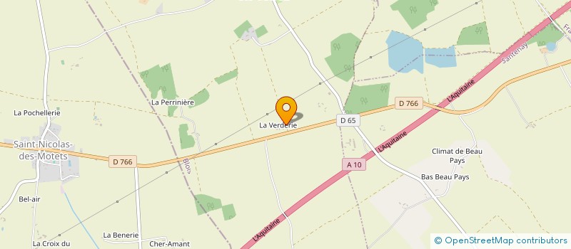 localisation de l'entreprise MADAME SEVERINE FEVRIER  SAINT-ETIENNE-DES-GUERETS