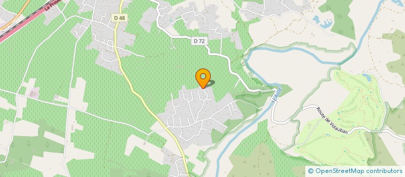 localisation de l'entreprise MADAME SEVERINE FILIPPI  VIDAUBAN