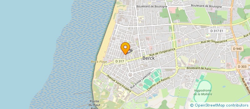 localisation de l'entreprise MADAME SEVERINE FLAHAUT  BERCK