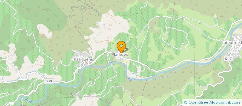 localisation de l'entreprise MADAME SEVERINE FOULON  PLANEZES