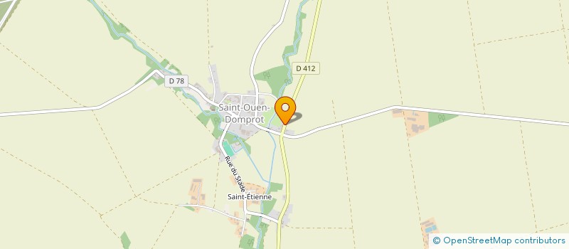 localisation de l'entreprise MADAME SEVERINE FOURNIER  SAINT-OUEN-DOMPROT