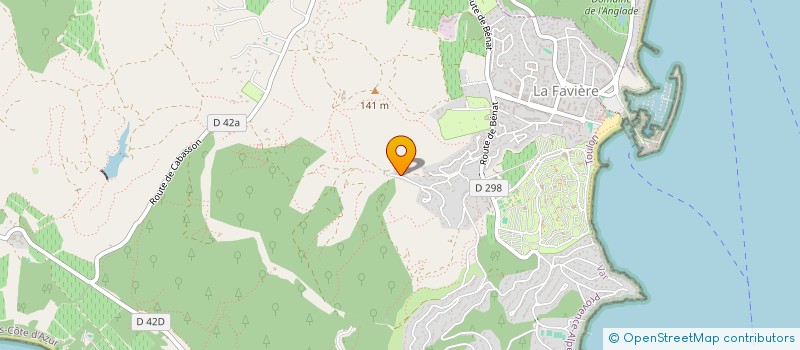 localisation de l'entreprise MADAME SEVERINE FOURQUET  BORMES-LES-MIMOSAS