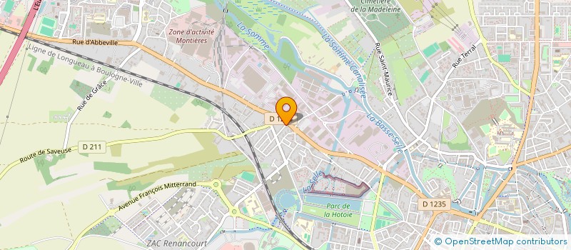 localisation de l'entreprise MADAME SEVERINE FREIN  AMIENS