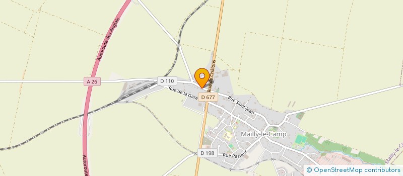 localisation de l'entreprise MADAME SEVERINE FREMAUX à MAILLY-LE-CAMP