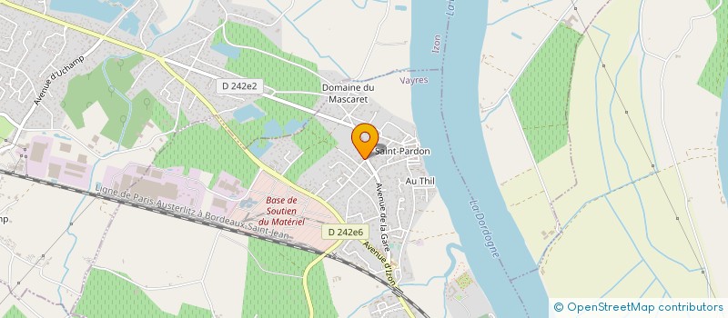 localisation de l'entreprise MADAME SEVERINE GAIGNON à VAYRES