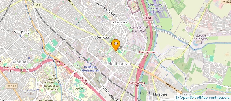 localisation de l'entreprise MADAME SEVERINE GAILLARD à TOULOUSE