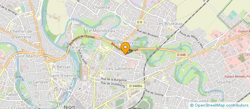 localisation de l'entreprise MADAME SEVERINE GAILLIARD à NIORT