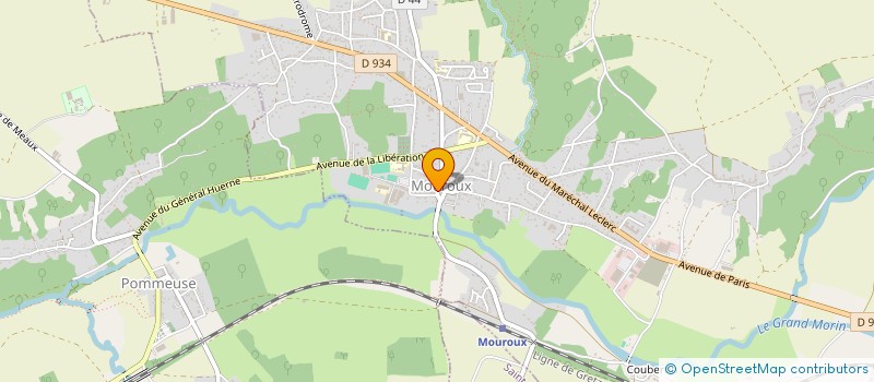 localisation de l'entreprise MADAME SEVERINE GAMBLIN  MOUROUX