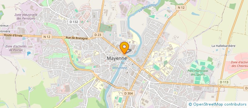 localisation de l'entreprise MADAME SEVERINE GARNIER  FONTAINE-ETOUPEFOUR