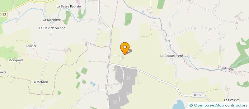 localisation de l'entreprise MADAME SEVERINE GARNIER  MONTREUIL-POULAY