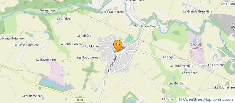 localisation de l'entreprise MADAME SEVERINE GARRIOU  SEVREMOINE