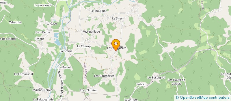 localisation de l'entreprise MADAME SEVERINE GAUBERT à PRATS-DE-CARLUX