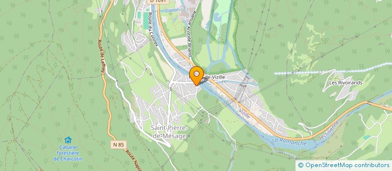 localisation de l'entreprise MADAME SEVERINE GEORGE  GRENOBLE