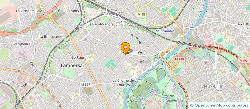 localisation de l'entreprise MADAME SEVERINE GEY à LAMBERSART