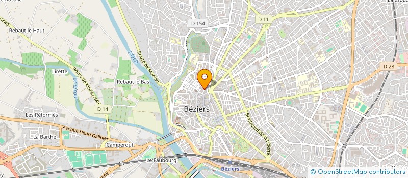 localisation de l'entreprise MADAME SEVERINE GHAMIS à BEZIERS