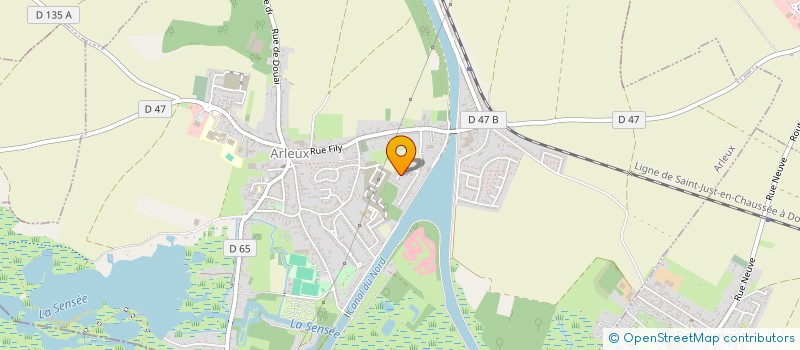 localisation de l'entreprise MADAME SEVERINE GIBERT  ARLEUX