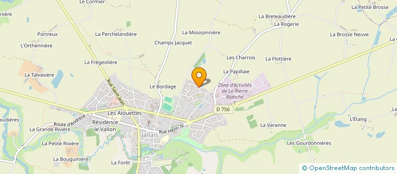 localisation de l'entreprise MADAME SEVERINE GIBOUIN à MONTREVAULT-SUR-EVRE