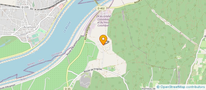 localisation de l'entreprise MADAME SEVERINE GILLES  BOULBON