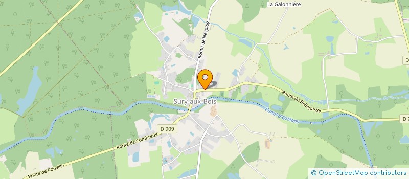 localisation de l'entreprise MADAME SEVERINE GILLET à SURY-AUX-BOIS