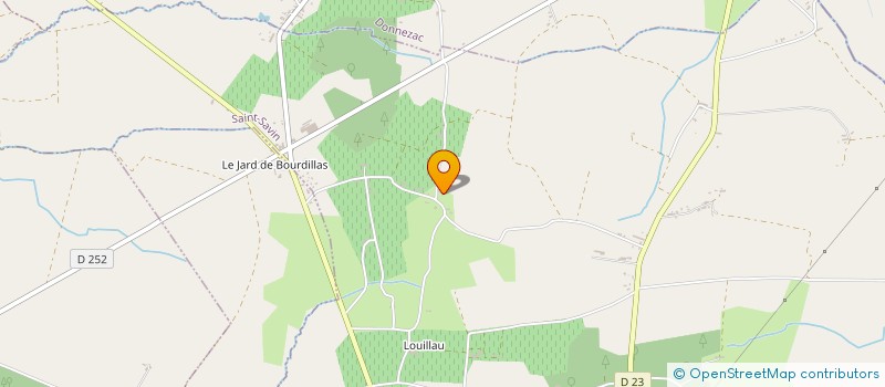 localisation de l'entreprise MADAME SEVERINE GIRAUD  SAINT-SAVIN