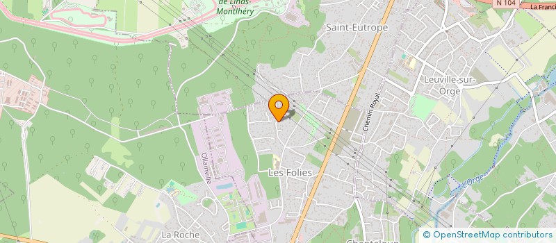 localisation de l'entreprise MADAME SEVERINE GODET à SAINT-GERMAIN-LES-ARPAJON
