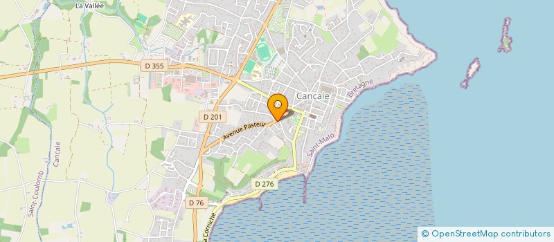 localisation de l'entreprise MADAME SEVERINE GODET  CANCALE