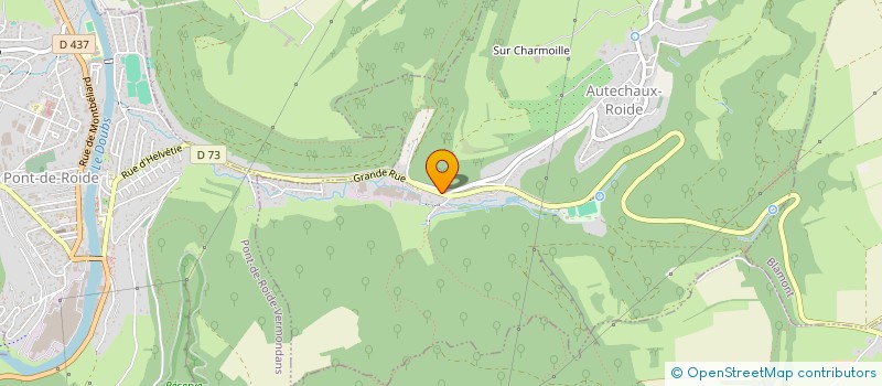 localisation de l'entreprise MADAME SEVERINE GODEY  AUTECHAUX-ROIDE