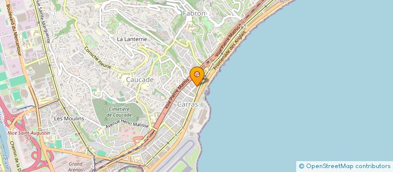 localisation de l'entreprise MADAME SEVERINE GOHIN à NICE