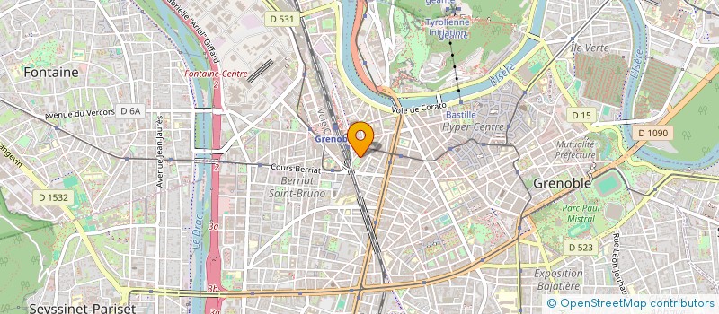 localisation de l'entreprise MADAME SEVERINE GONTHIER à GRENOBLE