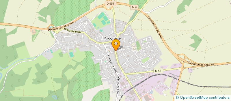 localisation de l'entreprise MADAME SEVERINE GORISSE à SEZANNE