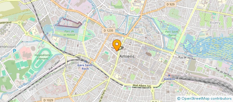 localisation de l'entreprise MADAME SEVERINE GOURLIN  AMIENS