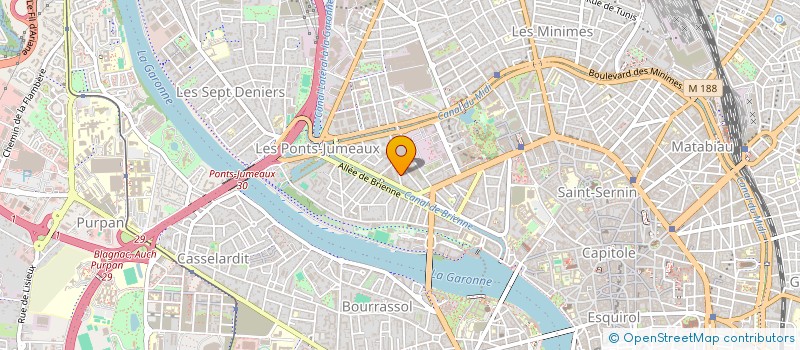 localisation de l'entreprise MADAME SEVERINE GRENDA à TOULOUSE